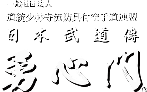 日本武道傳 少林寺流空手道 勇心門